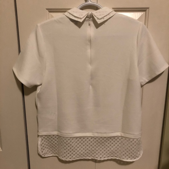 Tout á Coup Shortsleeved Collared Blouse - Picture 4 of 6